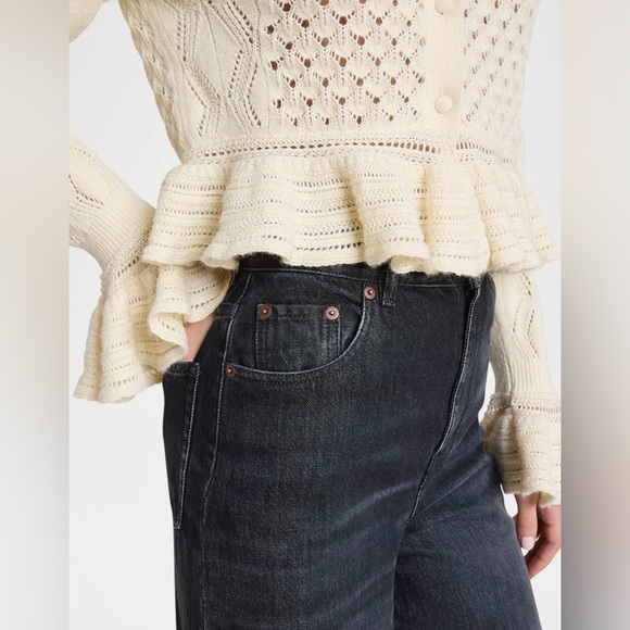 Chloe High-Rise Wide Leg Palazzo Jeans - NWT! - Picture 4 of 9